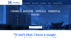 Desktop Screenshot of huglaw.com